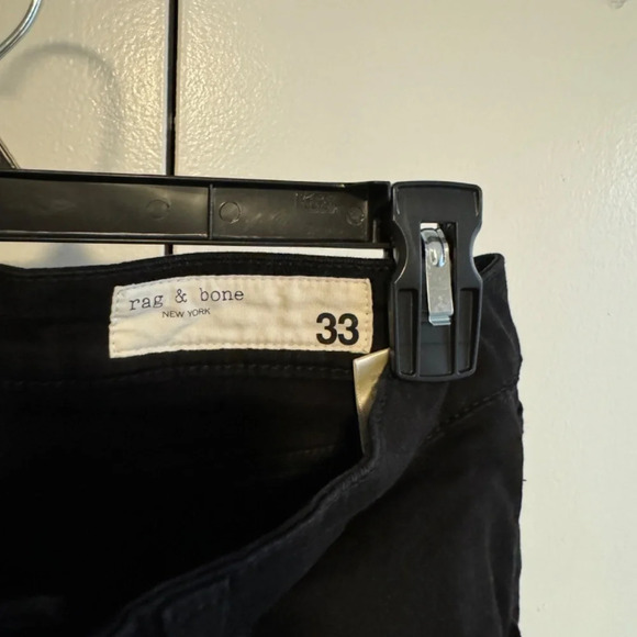 Rag & Bone Women’s Nina High-Rise Skinny Jeans Black Size 33 - Picture 8 of 8